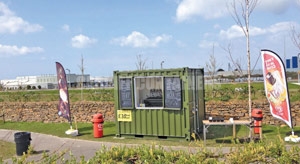 10ft Container Cardiff Wales