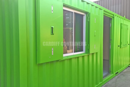 Cardiff Office Containers