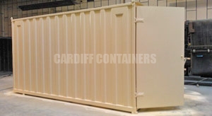 16ft Custom Containers Cardiff Wales